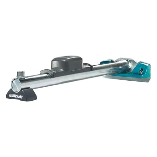 Image of wolfcraft Pull Bar for Laminate Flooring - 3-in-1 Flooring Tool with Tapping Block and Pulling Ledge for Laminate and Parquet Installation - 6945000