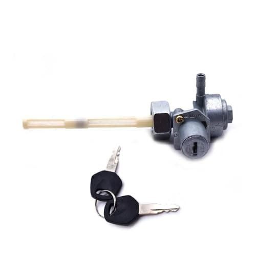 Image of Fuel Tank Valve Anti-theft Fuel Tank Switch With Lock Oil Valve For Qianjiang Motorcycle Accessories GN125 CG125 GS125 HJ125-8-2