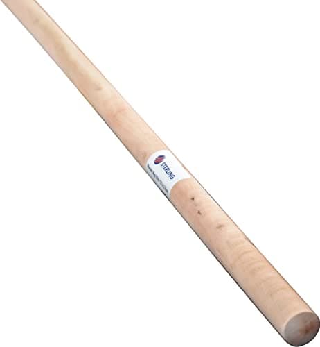 Image of LAVV HOUSEWARES LTD Extra Thick Replacement Wooden Handle for Platform Brooms 120 x 2.85cm (1)