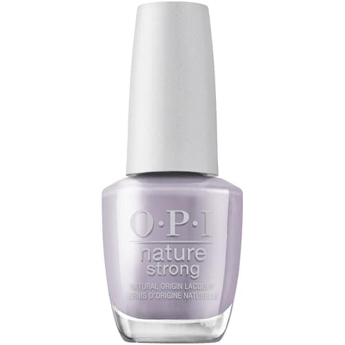 Image of OPI Nature Strong Nail Polish Quick Dry Vegan Nail Varnish with Long-Lasting Results, Made with Natural Ingredients, Right As Rain 15ml