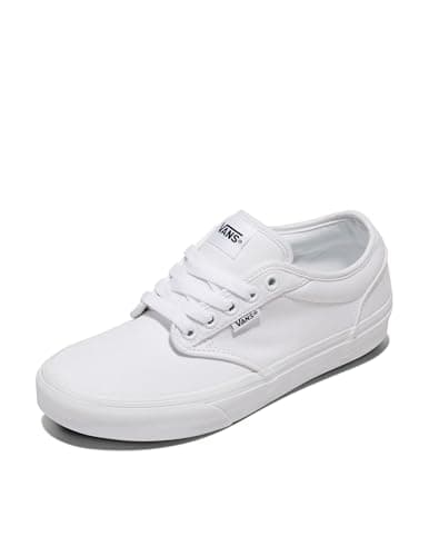 Image of Vans Women's Atwood Sneaker, Canvas White, 7 UK