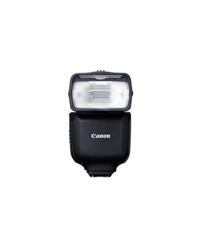 Image of Canon Speedlite EL-10 Flash with E-TTL II, versatile power range of 1/1 to 1/1024, multi-function shoe, lightweight and powered by AA Batteries