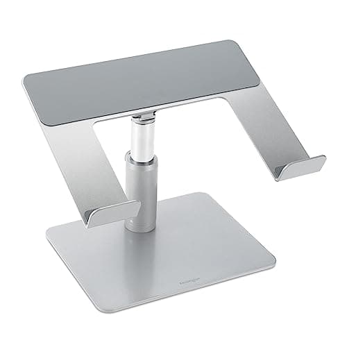 Image of Kensington Universal Tabletop Laptop Riser for Screens up to 16'', Ergonomic Height and Angle Adjustable Laptop Stand, with Open Ventilation, Under-Base Storage and Anti-Slip Silicone Pads (K50424WW)
