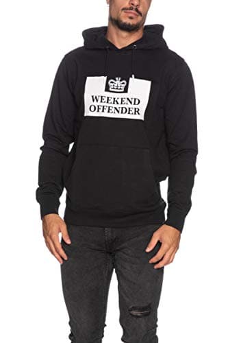 Image of Weekend Offender HM Service Hoodie Black - S
