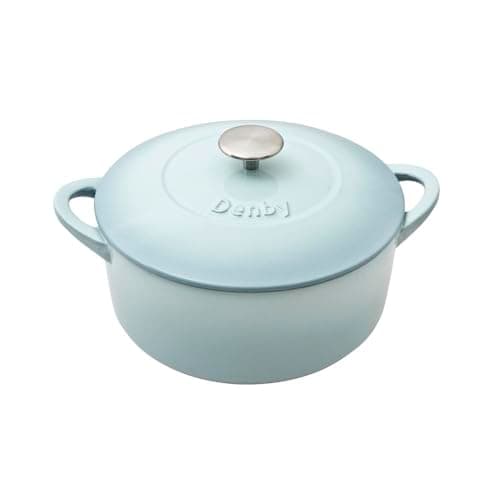 Image of Denby Pavilion Cast Iron Medium, 5.2L Round Casserole