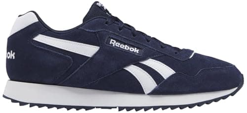 Image of Reebok Men's Glide Ripple Sneaker, Vector Navy Ftwr White Vector Navy, 10 UK