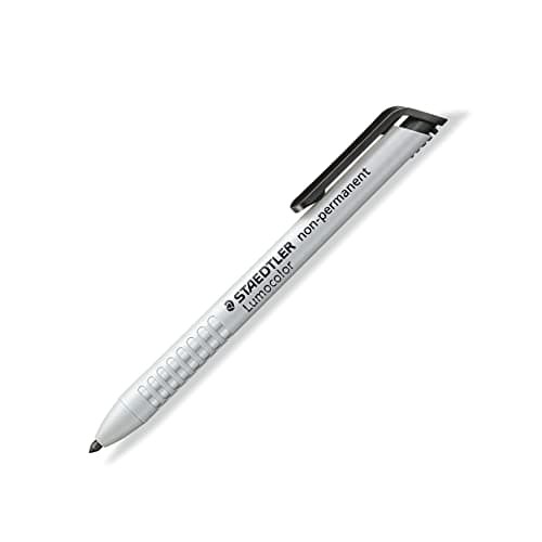 Image of STAEDTLER 768N-9 Lumocolor Omnichrom Non-Permanent Lead Holder - Black, 3mm (Single Pencil)