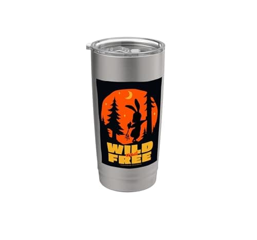 Image of Friends. Wild and Free Stainless Steel Insulated Tumbler