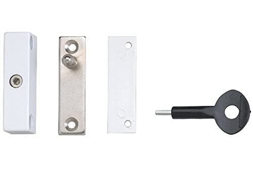 Image of Yale Locks P118WE Auto Window Lock - White Finish (Pack of 1)