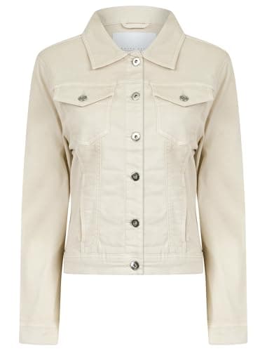Image of AMARA REYA Women's Stretch Cotton Lightweight Casual Denim Summer Jacket