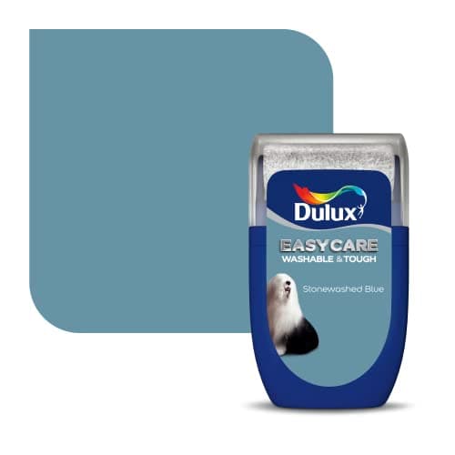 Image of Dulux Easycare Washable & Tough Tester Paint - Stonewashed Blue - 30ML