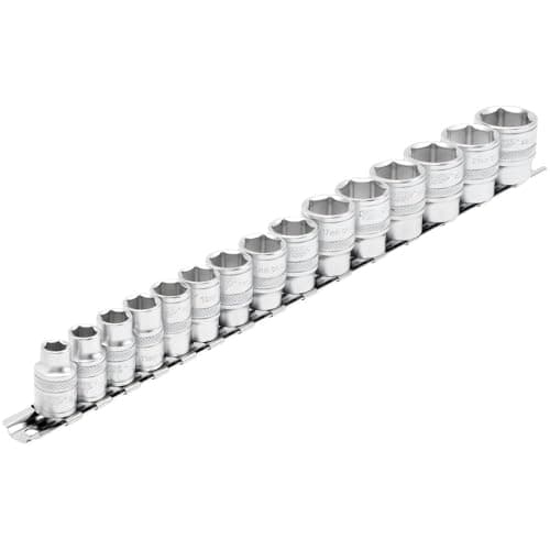 Image of Draper Expert 15 Piece 3/8" Drive Hex Socket Set Metric
