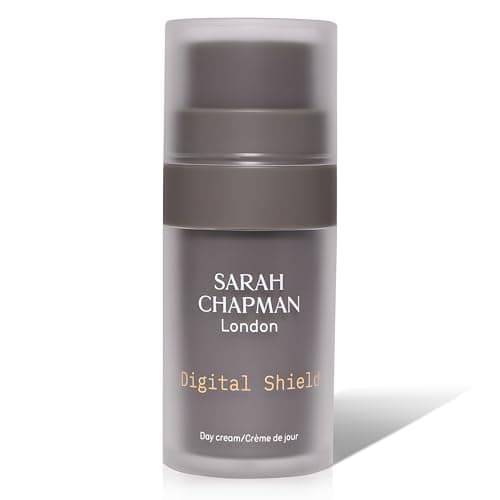 Image of Sarah Chapman Digital Shield Day Cream - Lightweight Antioxidant Moisturiser with Anti-Pollution & Blue Light Protection - Energises Skin & Boosts Natural Luminosity, 50ml