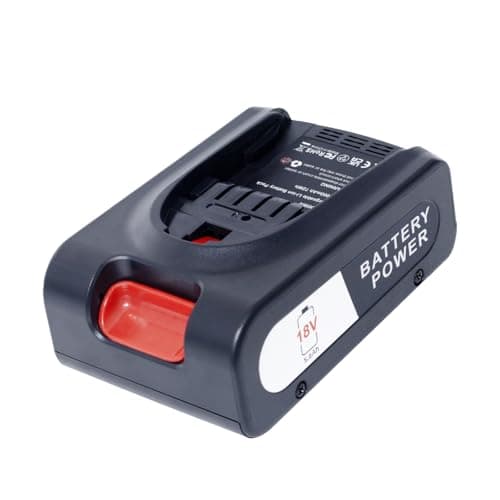 Image of Gemho 5.0Ah Replacement Lithium ion Battery for Bosch 18V PBA，Compatible with Bosch All 18V PBA battery for all Unlimited Series Vacuum Cleaners, Gardena Gloria and Wagner Flymo Rapid, Black