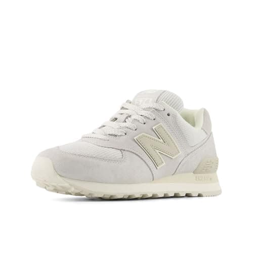 Image of New Balance Women's 574 V2 Sneaker, Grey/Calcium, 5 UK