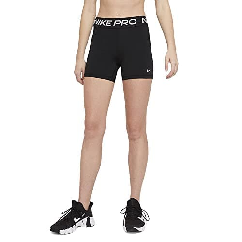 Image of NIKE CZ9831-010 W NP 365 Short 5IN Shorts Womens Black, (White), M
