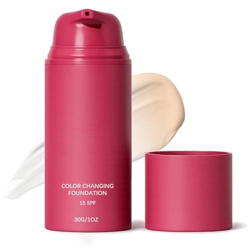 Image of Intelligent Color Changing Foundation,Upgrade Skin Tone Adapting Liquid Foundation for Women, Self Adjusting Natural Finish,Blurs Imperfe,Moisturizing＆Long-Lasting Concealer for All Skin Types
