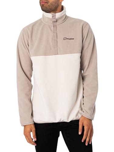 Image of Berghaus Men's Felltop Snap Pullover Sweatshirt, Grey, S