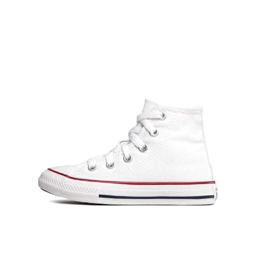 Image of Converse Unisex Kids Chuck Taylor All Star Core High Trainers, Bianco, 1 UK