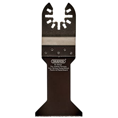 Image of Draper 70467 Oscillating Multi-Tool Plunge Cutting Blade, Black, 44mm