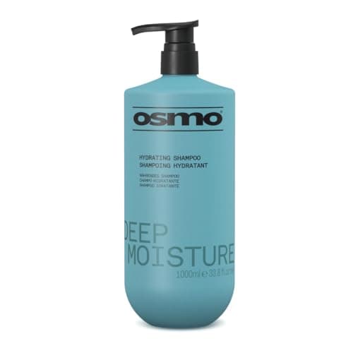 Image of OSMO Deep Moisture Shampoo | Keratin Complex & Pataua Oil | Deep Hydration | Dry, Damaged & Coloured Hair | Cruelty Free. 1000ml