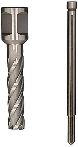 Image of Evolution Power Tools Long Series Broaching Cutter For Magnetic Drill Universal Fitting Mag Drilling Bit 50mm Length x 12 mm Diameter, Silver