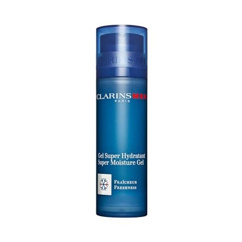 Image of Clarins Men Super Moisture Gel 50ml | Lightweight, Oil-Free Moisturiser for Instant Hydration & Energised Skin