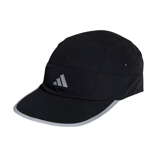 Image of adidas Unisex Running Packable Heat.RDY X-City Cap, Black/Reflective Silver, S