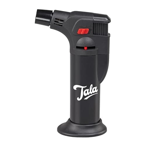Image of Tala Mini Cooks Blow Torch, Perfect for Creme Brulee's, Lemon Meringue Pies and Skinned Peppers, Fits Perfectly in The Hand and Contoured for Comfort