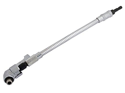 Image of 250MM OFFSET SCREWDRIVER BIT HOLDER FLEXI ANGLED DRILL EXTENSION 1/4" HEX DRIVE