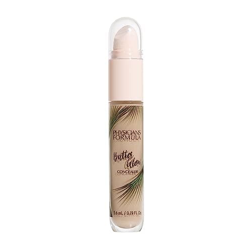 Image of Physicians Formula Butter Glow, Multi-Use Liquid Concealer to Brighten, Highlight and Conceal Imperfections, Long-Wearing, Medium Shade