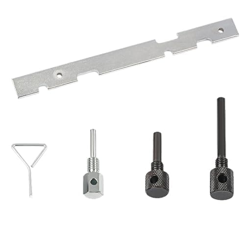Image of Oiieco 5Pcs Engine Camshaft Timing Locking Setting Alignment Tool Set Kit, Compatible with Ford Fiesta Focus Mazda Volvo, Engine Timing Tool Kit, Cam Belt Locking Tool
