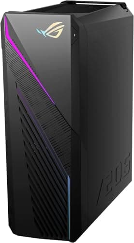 Image of ASUS ROG Strix G16CH Desktop 2TB SSD 128GB DDR5 RAM Win 11 Pro NVIDIA GeForce 4060Ti RTX 16GB GDDR6 (Intel 14th Gen Core i9-14900K Processor Turbo Boost to 6.00GHz) Gaming PC Computer