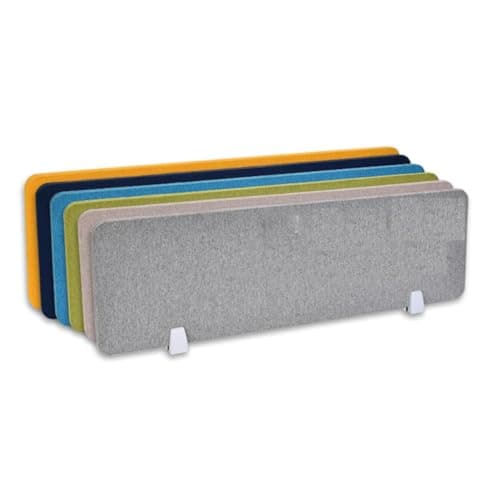 Image of LYVQZPWLR Desk Divider, Foldable Desk Divider, Desk Divider Multicolor 30X(60-120) CM Office School Workspace Partition Privacy Screen(Blue-b,30X100CM)