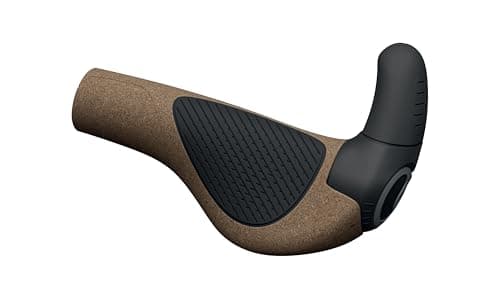 Image of Ergon GP2 EVO Bicycle Grips with built in Bar Ends, Biokork, Large