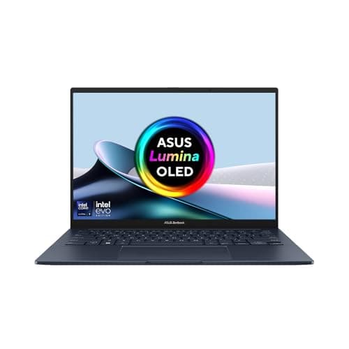 Image of ASUS Zenbook 14 OLED UX3405CA 14.0" WUXGA OLED Touchscreen Laptop (Intel Core Ultra 9 285H, 32GB RAM, 1TB PCIe G4 SSD, Backlit Keyboard, Windows 11 Home, Wi-Fi 7)
