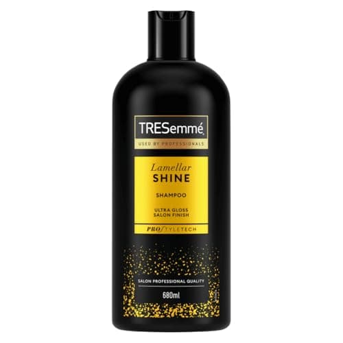 Image of TRESemme Lamellar Shine Shampoo - with Lamellar Technology, Amino Acids & Ceramides – Ultra-Glossy Salon Finish, Frizz Control & Deep Smoothing, For All Hair Types 680 ml