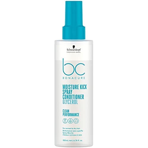 Image of SCHWARZKOPF PROFESSIONAL BC Bonacure Moisture Kick Spray Conditioner Glycerol Clean Performance 200 ml