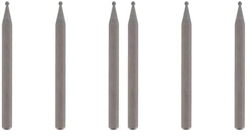 Image of Dremel 106 Engraving Cutting Bit Multipack - 3x Ball-shaped Engraving Cutter with 1.6mm Working Diameter (Pack of 2)