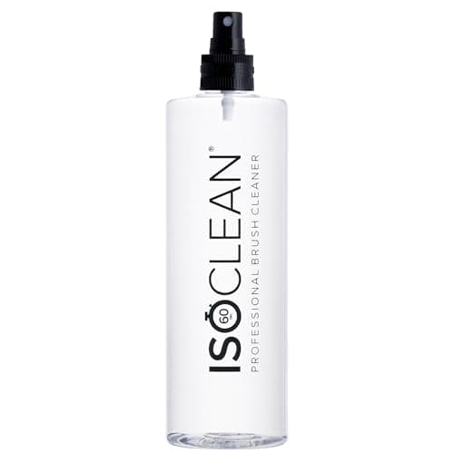 Image of ISOCLEAN Makeup Brush Cleaner – Gentle Daily Use Solution, Reduces Product Buildup, Improves Application, Easy Clean Brush Cleaning Solution & Sponge Cleaner - Spray Top, 525ml