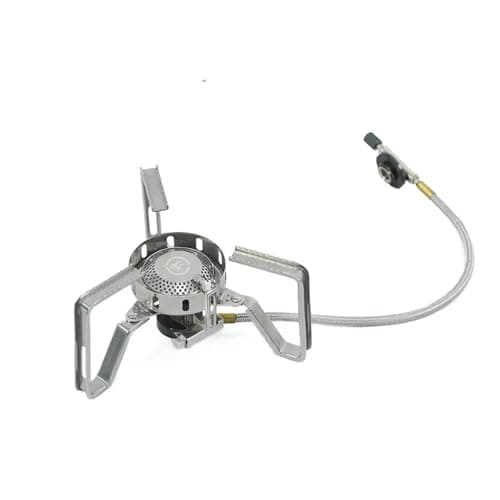 Image of Fire-Maple FMS-125 Pro Portable Camping Gas Stove | 3200W Mini Foldable Backpacking Cooking Burner with Piezo Ignition | Bushcraft Traveling Trekking Outdoors