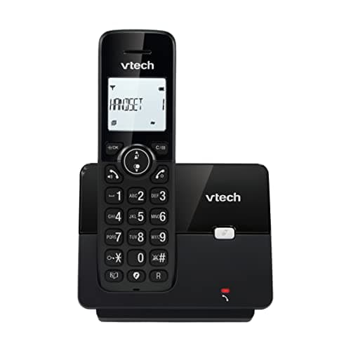 Image of VTECH CS2000 DECT Cordless Telephone for Home with Nuisance Call Blocker, Reliable Long Range up to 300m, Caller ID, Call Waiting, 1.8" Backlit Display, Speakerphone, Big Buttons, ECO mode (Renewed)