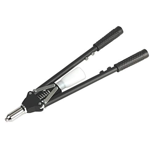 Image of Sealey Ak3981 Long Arm Riveter With Collection Bowl Heavy-Duty