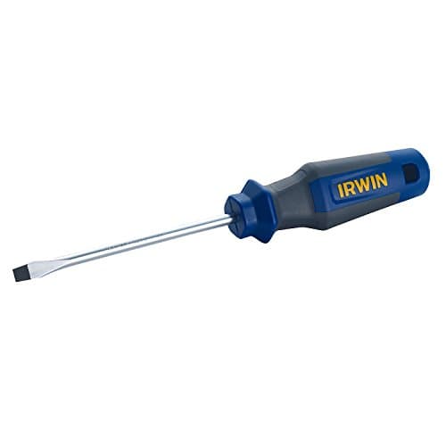 Image of IRWIN 1951821 5.5 x 100 mm PC Slotted Pro-Comfort Screwdriver - Blue