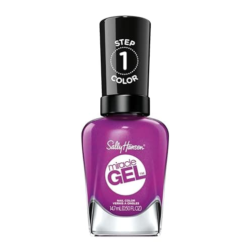 Image of Sally Hansen Miracle Gel, Hunger Flames, Gel-Like Nail Polish, NO UV Light Required, Chip-Resistant, Long Lasting - Up to 8 days, Easy to Use, Salon Quality Results, Vegan Formula, 14.7ml