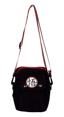 Image of Dragon Ball Z Children's Bag, Classic Goku Design, Adjustable Bag, Gift for Children and Teenagers, pink, 17 CM