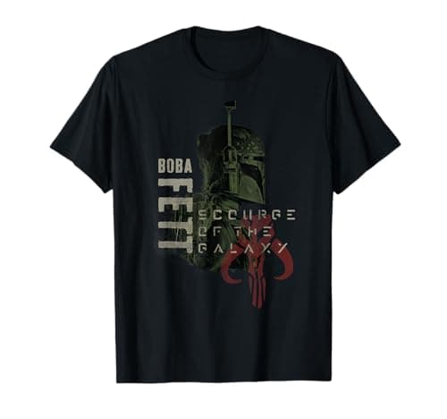 Image of Star Wars Boba Fett Scourge of the Galaxy T-Shirt
