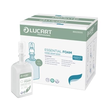 Image of Lucart Essential Foam Hand Soap Neutral Fragrance 1 Litre - Box of 6