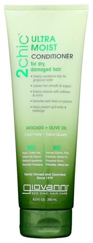 Image of Giovanni 2chic Avocado and Olive Oil Ultra Moist Conditioner 250 ml