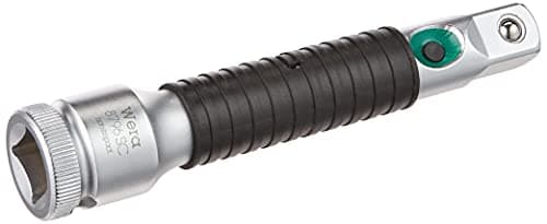 Image of Wera 8796 SC Zyklop short "flexible-lock" extension, 1/2"x125mm, 05003642001, Silver